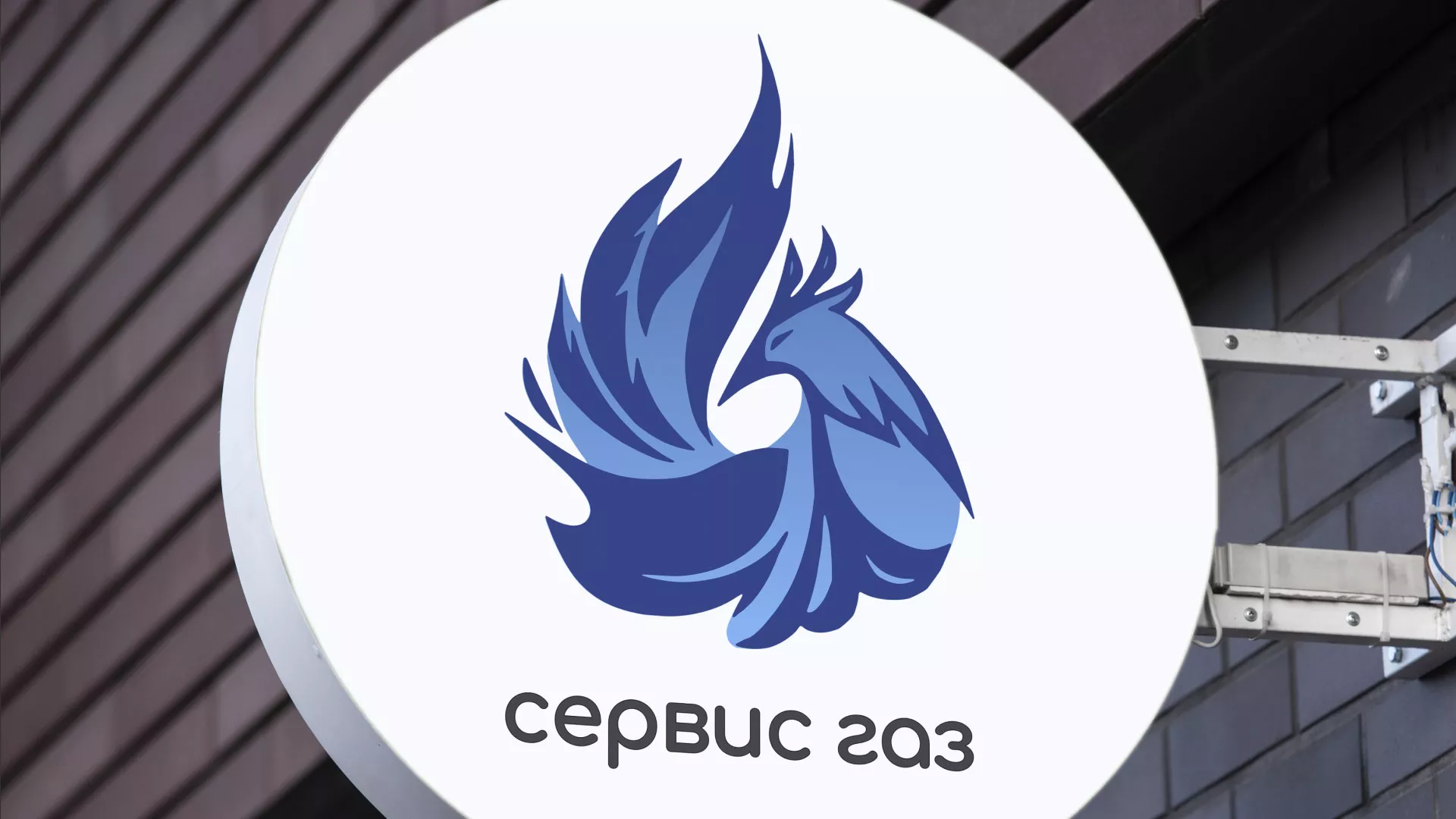 Создание логотипа «Сервис газ» в Собинке