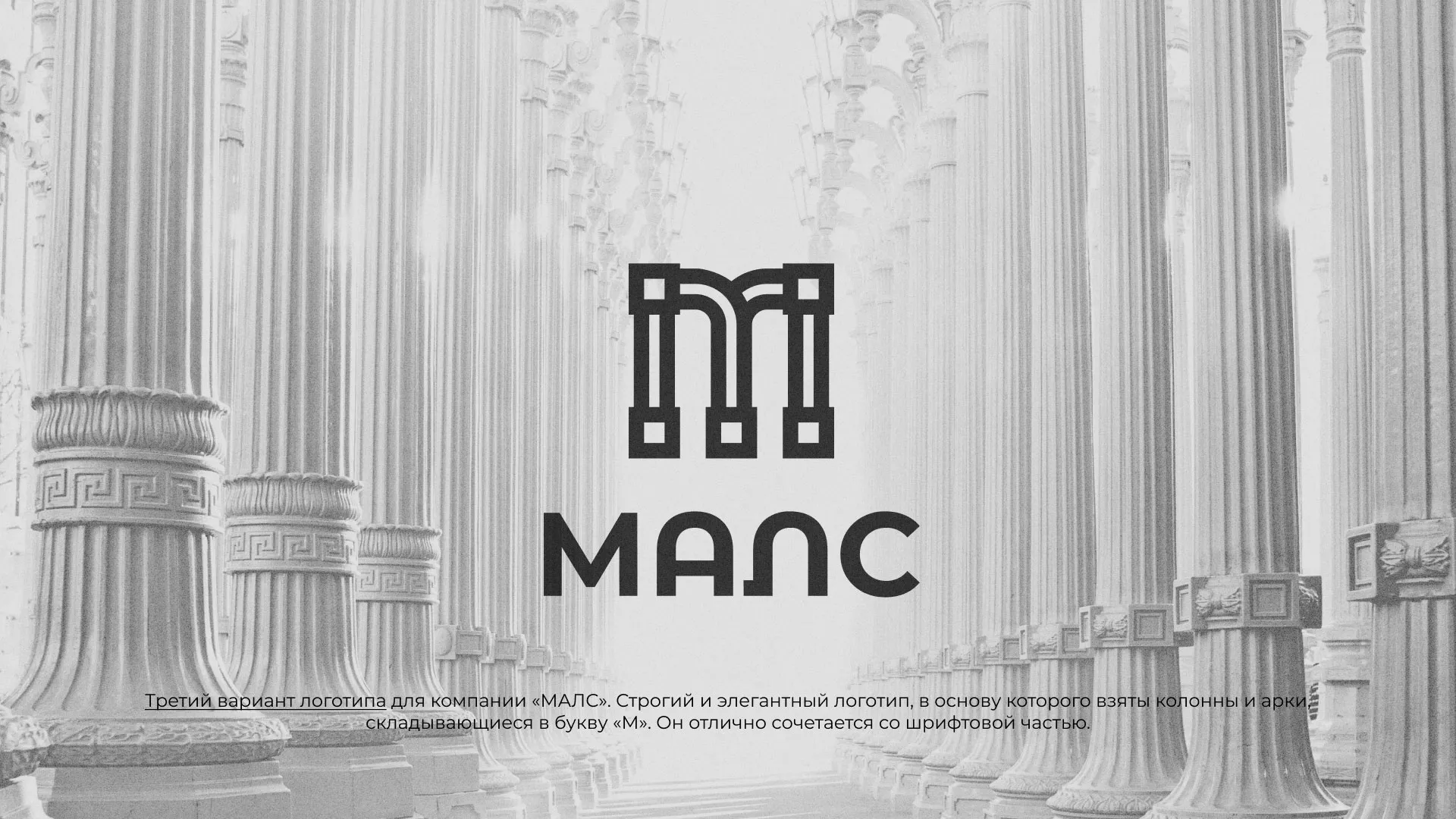 Разработка логотипа компании «МАЛС» в Собинке