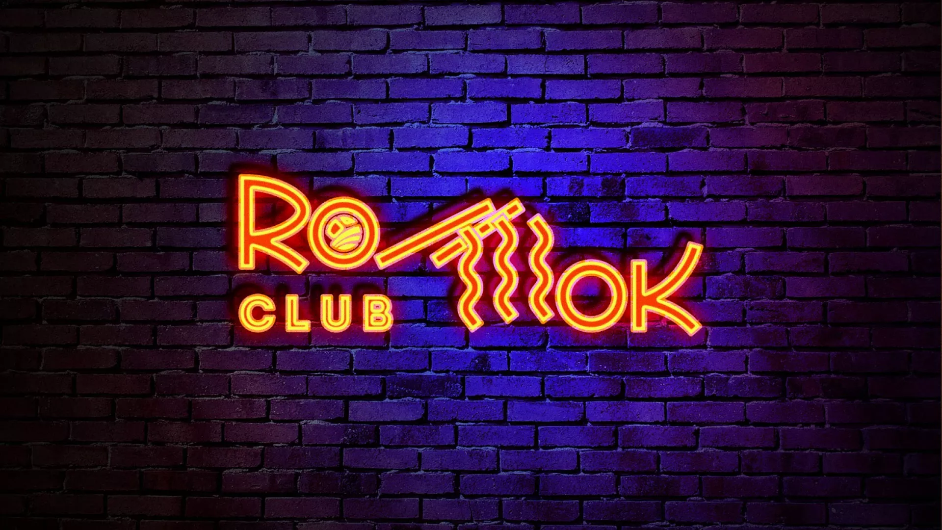 Разработка интерьерной вывески суши-бара «Roll Wok Club» в Собинке